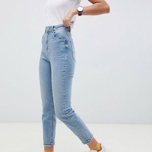 ASOS Design High Waisted Mom Jeans